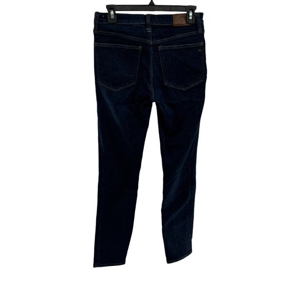 Madewell Blue Orland Wash Denim 9" Mid Rise Skinny Jeans - Picture 6 of 12